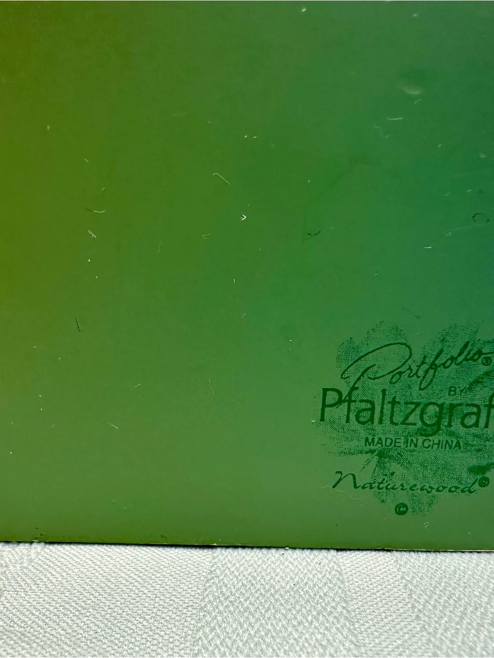 Pfaltzgraff Naturewood rolling pin with wall shelf